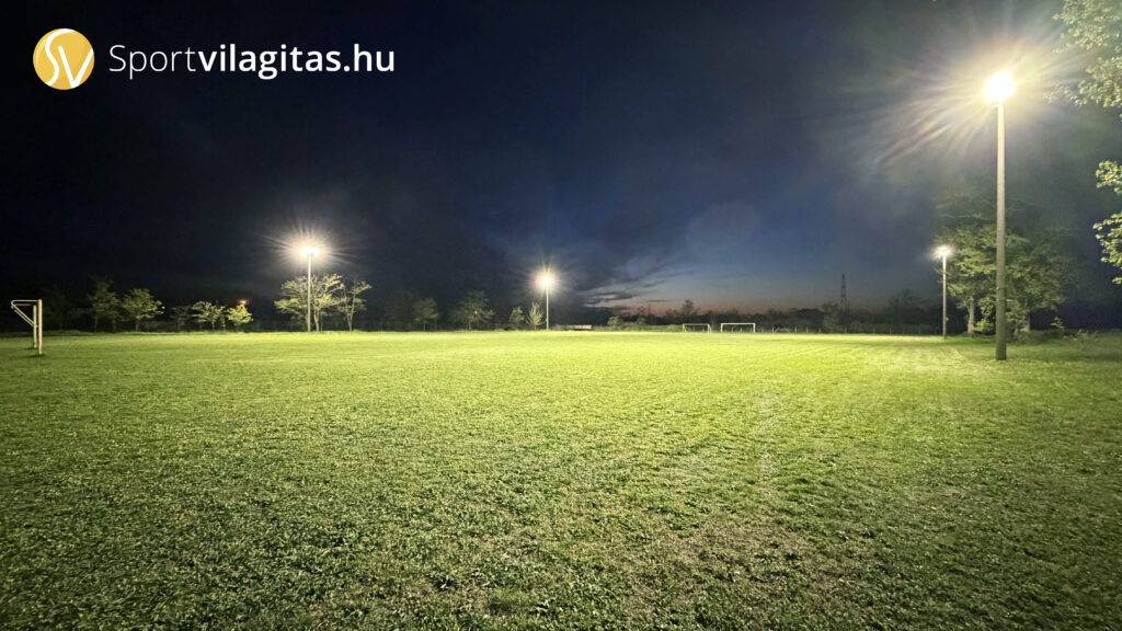 Csorvási SK - edzés szintű sportvilágítás, főkép