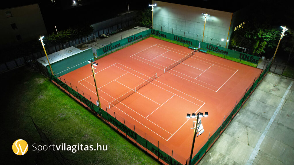 Semmelweis Egyetem Teniszpályák - LED, főkép